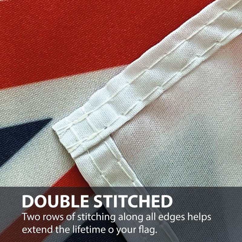 NWFlags White Ensign Flag 18" x 12" 75d Premium Polyester