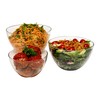 Simax Glass Serving Bowl Set: Borosilicate Glass Oven Safe Bowls