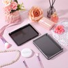 5 Pack Empty Magnetic Makeup Palette and 20 Pieces Metal