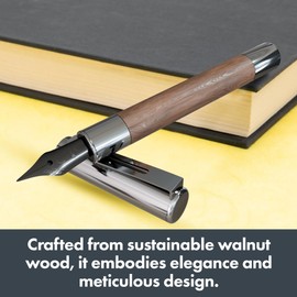 Monteverde Ritma Fountain pen, Walnut - F