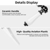 Ceramic Toilet Flush Handle, KissDate Toilet Flush Handle Replacement Universal
