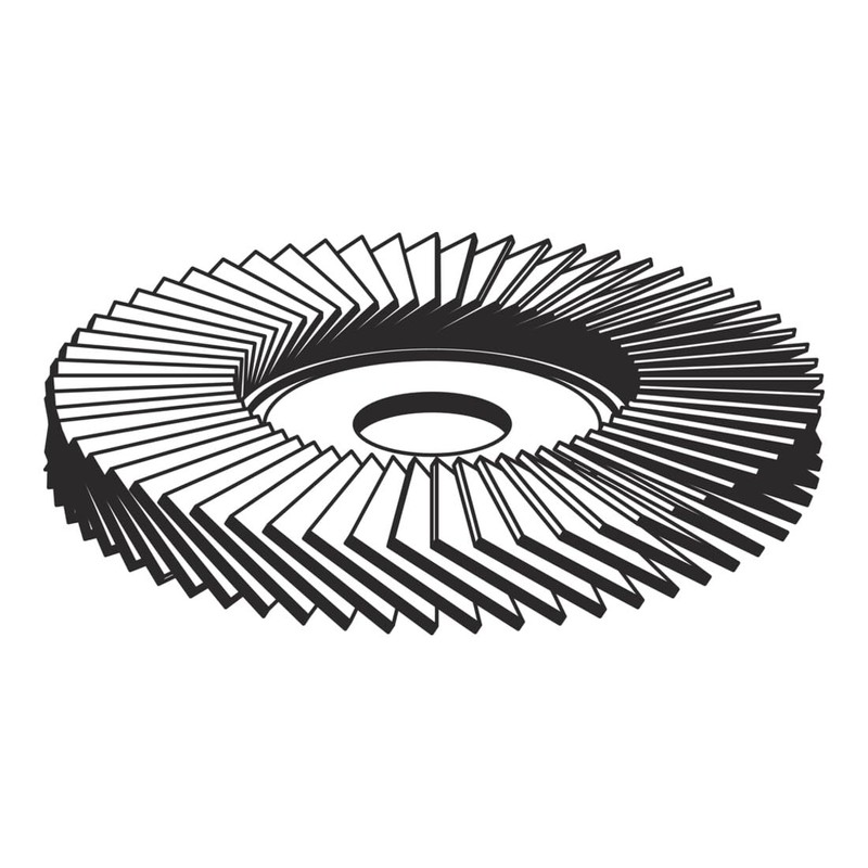 KLINGSPOR SMT 324 Abrasive Mop Disc 125 x 22,23 MM