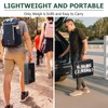 JiGiU Folding Camping Table Pinic Table Height Adjustable Foldable Table
