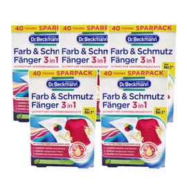 Dr. Beckman Anti-Color Transfer Sheet Mixed Wash Magic Sheet 40 sheets 5 pieces (total 200 sheets) / 닥터베크만 이염방지시트 혼합세탁 매직시트 40매 5개 (총200매)