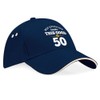 D Design Invent Print! 50th Birthday Gift Hat Baseball Cap
