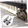 Operitacx 5sets Sliding Door Wheels Rollers Kit Door Roller Replacement