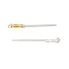 Burgon & Ball Miniature Sharpening Steel Cutting Tool with Aluminium