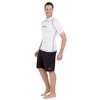 SEAC Men's Rash Guard T White, Short Sleeve, Sun Protection