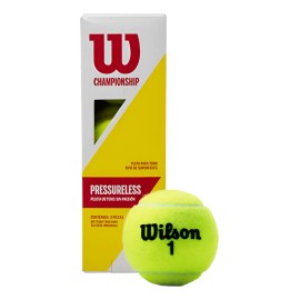 Pelota de tenis Wilson pressureless – paquete de 3