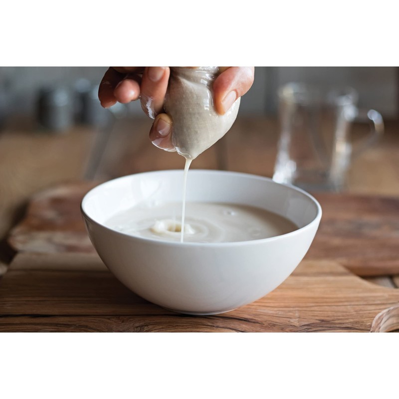 Beyond Gourmet Unbleached Nut Milk Bag, 11-Inches x 9-Inches, Set