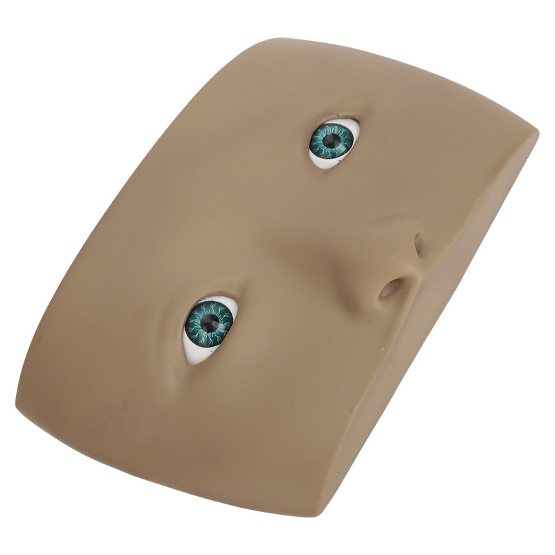 Makeup Practice Face Board 3D Realistic Eye Painting Practice Plastic
