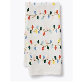 Rifle Paper Co NWT RIFLE PAPER CO. Holiday Lights Cotton Tea-Dish Towel 28x21