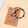 Aesnefe Couples Bracelets for 2 Pinky Promise Matching Bracelet for