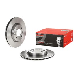 BREMBO Disco De Freno Delantero Izquierdo O Derecho Compatible con NISSAN APRIO de 2008 a 2010