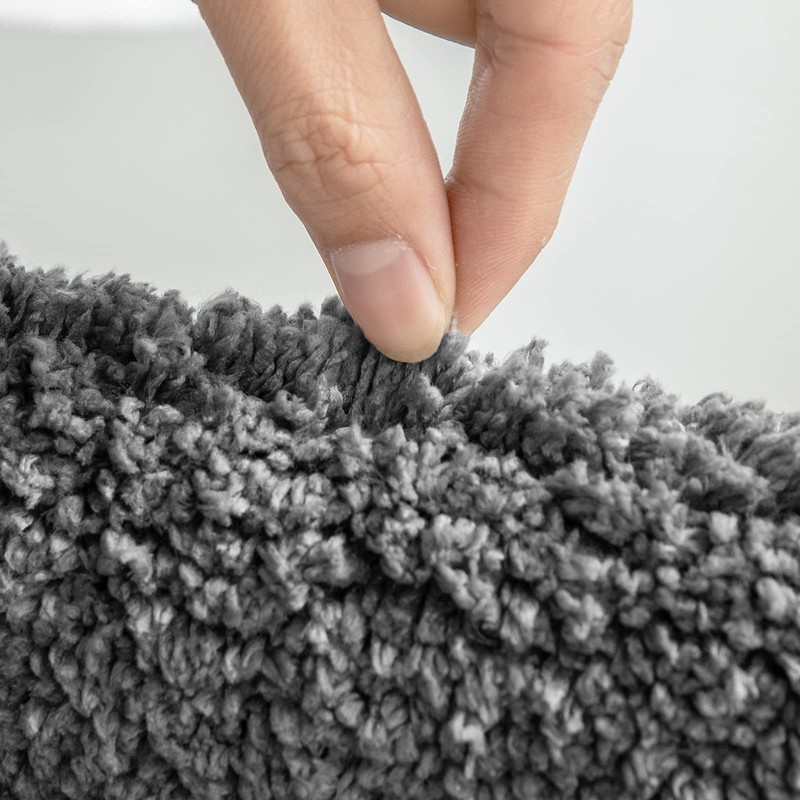 Miulee Decorative Rugs Absorbent Soft Mat