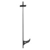 40in Fire Poker Fireplace Poker Rustproof Solid Steel Fire Pit