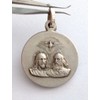 925 Sterling Silver Medal of the Holy Trinity, Silver, No