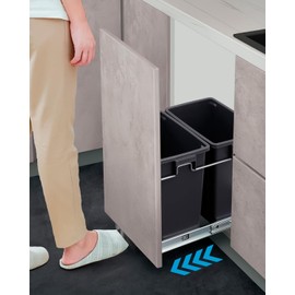 ALKB Kitchen Metal Cabinet Foot Pull with Screws, Hands Free Trash Drawer Foot Pull Opener for Kitchen Trash Cabinet Drawers