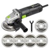 GALAX PRO Electric Angle Grinder,Equipped with 4.0 Amps Motor with