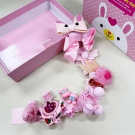 Half Club/Mono Mood Hairpin Lunar New Year 17-Piece Premium Gift Set Gift Box / 모노무드 헤어핀 설날 17종 프리미엄 선물세트 선물상자
