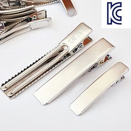 KC certified square hair clip, flat hair clip, hair clip, handmade DIY hair clip making, supplies, materials, ribbon craft supplies / KC인증 사각 집게핀 평집게핀 머리핀 핸드메이드 셀프 머리핀 만들기 DIY 부자재 재료 리본공예재료