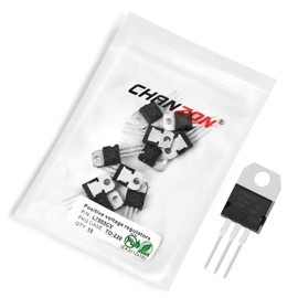 Chanzon 10pcs L7805CV TO-220 Three Port Positive Voltage Regulator Transistor