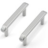 HESTIA HARDWARE 10 Pack Cabinet Hardware Satin Nickel Cabinet Pulls