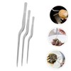 Ciieeo 3pcs Stainless Steel Food Tweezers Precision Kitchen Tongs for
