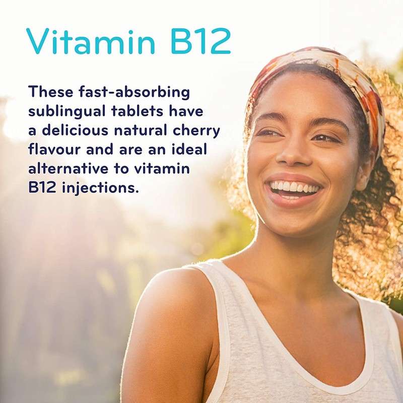 SISU B12 5000 mcg methylcobalamin, sublingual, Cherry 60 T