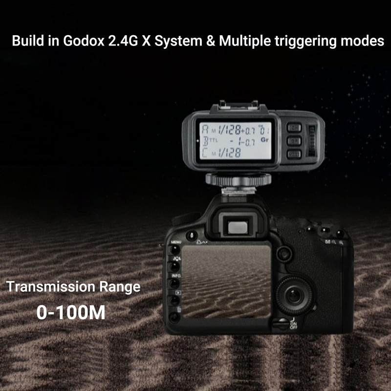 Godox X1R-S TTL 2.4G 1/8000s HSS Wireless Receiver Flash Remote
