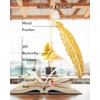 Gibaniza Book Lovers Gifts, Stockings Stuffers for Mens Women,Metal Bookmarks,2