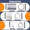 Enhon 2 Pack Stop Tube and Temperature Limit Stop Kit