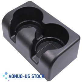 AONUO-US 19256630 For Chevy Colorado GMC Canyon 04-2012 Cneter Console Cup Holder Ebony