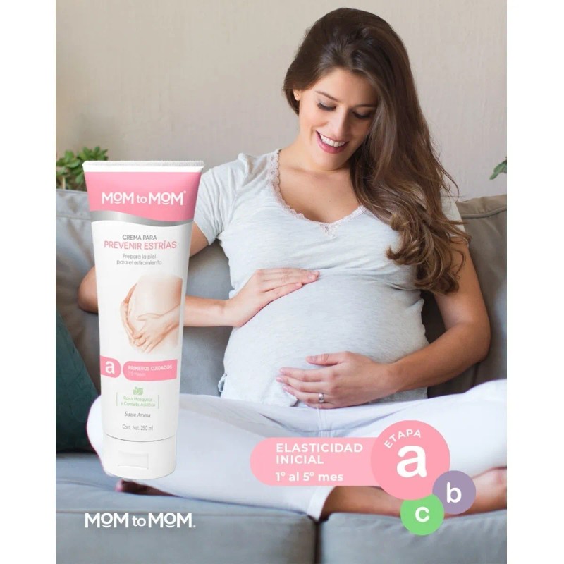 Crema Prevención Estrías Embarazo Mom Etapa
