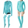 Adult Woman One Pieces Wet Type Keep Warm Snorkeling Diving