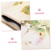 SHOWERORO Vintage Chinese Tea Towel Fleece Hand Towel Tea Napkin