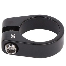 RiToEasysports Abrazadera de Tija de Sillín de Bicicleta de 3 Mm, Abrazadera de Tubo de Asiento de Cuello de Tija de Sillín de Aleación de Aluminio Tipo Perno para Bicicleta de Carretera de