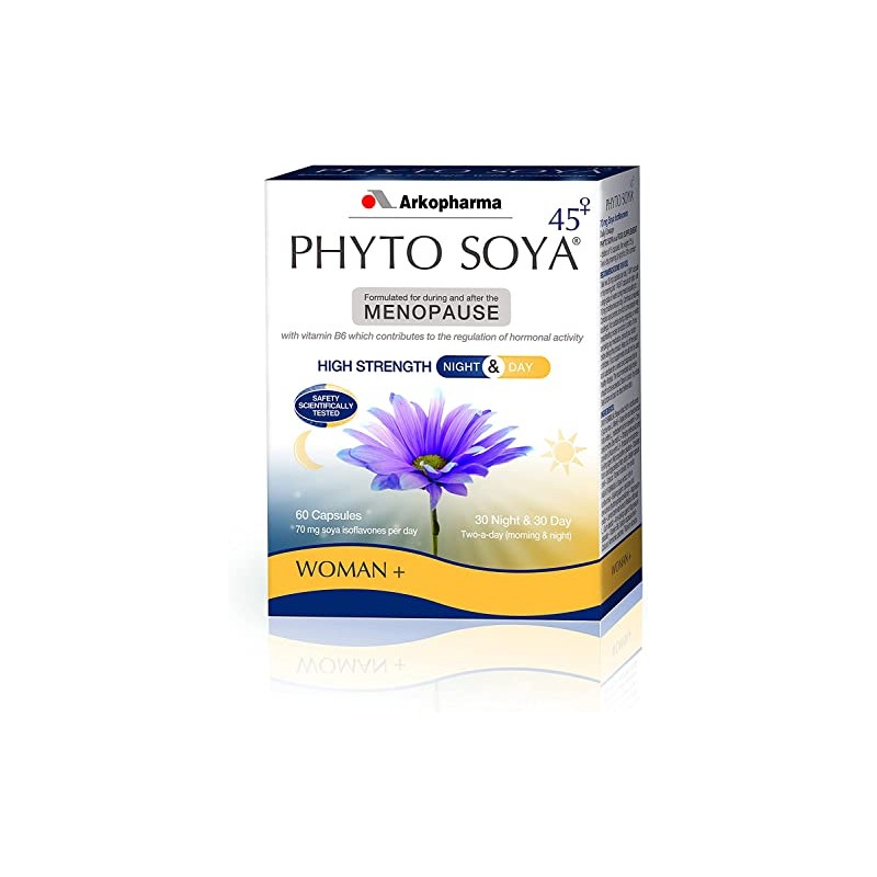 Arkopharma Phyto Soya Night & Day, 30 day caps &