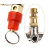 Double Outlet Air Compressor Tube Pressure Regulator Valve Switch Holder