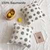 Emilie-Textil Boho Decorative Cushion Cover Made of 100% Cotton, Decorative