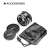 Meike 25mm f/1.8 Large Aperture Wide Angle Lens Manual Focus