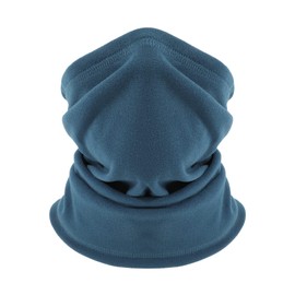TAGVO Winter Thermal Neck Warmer Scarf, Soft Polar Fleece Thick Unisex Neck Gaiter Elastic Multifunctional Balaclava Windproof Skiing Neck Tube Ear Warmer Balaclava Hood Mask for Outdoor Sports