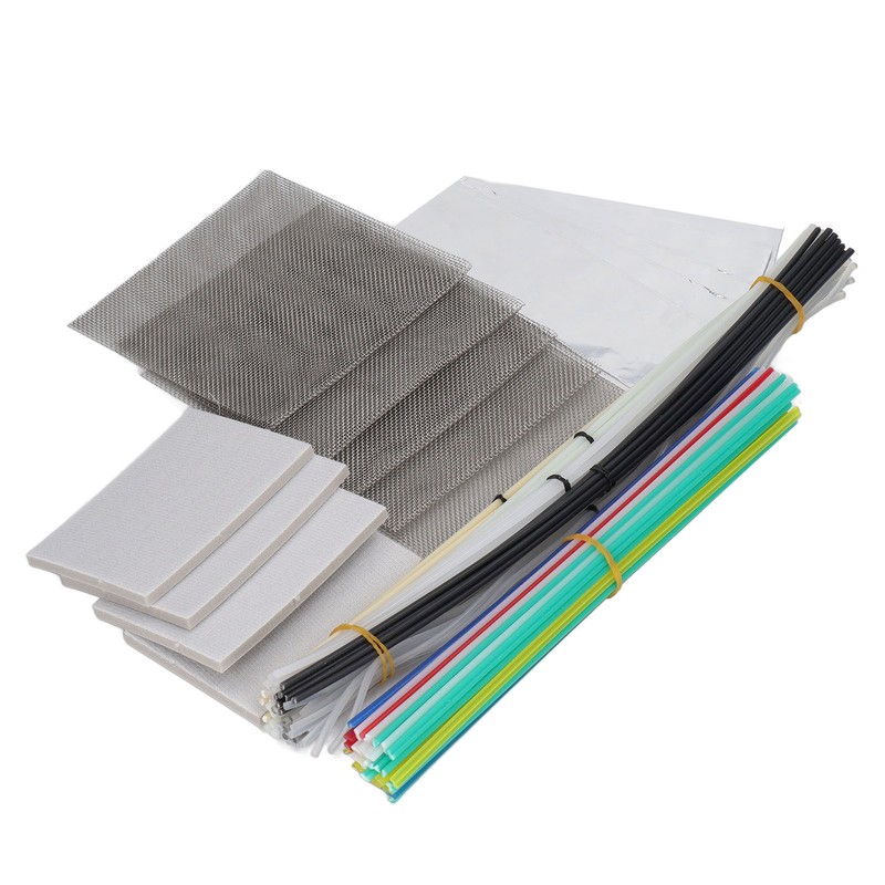 106PCS Plastic Welding Rod 12 Colors ABS PP PU PE