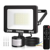 CRODIAL 25 W LED Spotlight with Motion Sensor Outdoor Remote