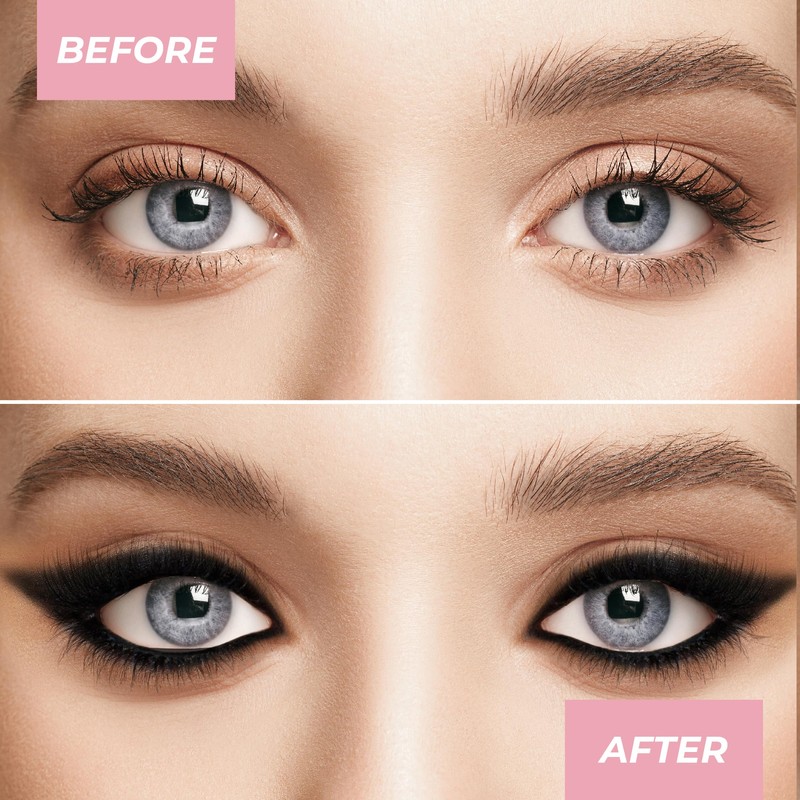 MCoBeauty - Dual-Ended Pro Eyeliner - Rich Black Pencil with