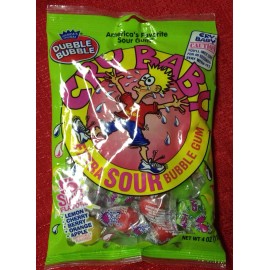 dubble bubble Americas Original Dubble Bubble Cry Baby Extra Sour Bubble Gum 4 oz Bag New