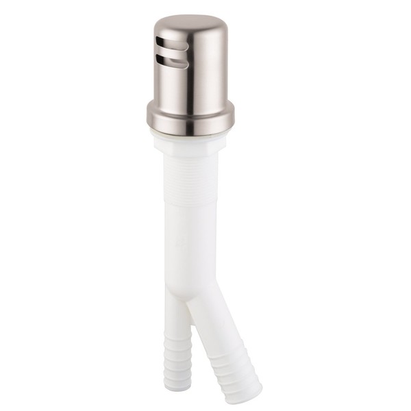 hansgrohe Dishwasher Air Gap in Stainless Steel Optic, 04214800
