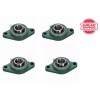 BGR 4 PCS UCFL 202-10 Pillow Block Flange Bearing 58"