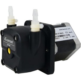 Kamoer KPHM400-ST Stepper Peristaltic Table High Flow 24V Peristaltic Pump Laboratory Liquid Metering Pump with Variable Speed of 400ml/min