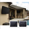 LEDON 30-32 Inch Dustproof Waterproof TV Cover Outdoor Patio Flat